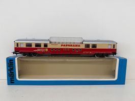 4169 Märklin Aussichtswagen PANORAMA reisebüro mittelthurgau