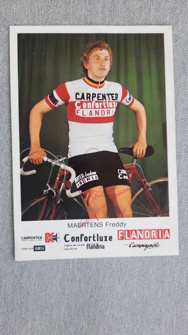 Autografi: Autogrammkarte Freddy Maertens – Usato da Schmerikon venduto da Olympia04
