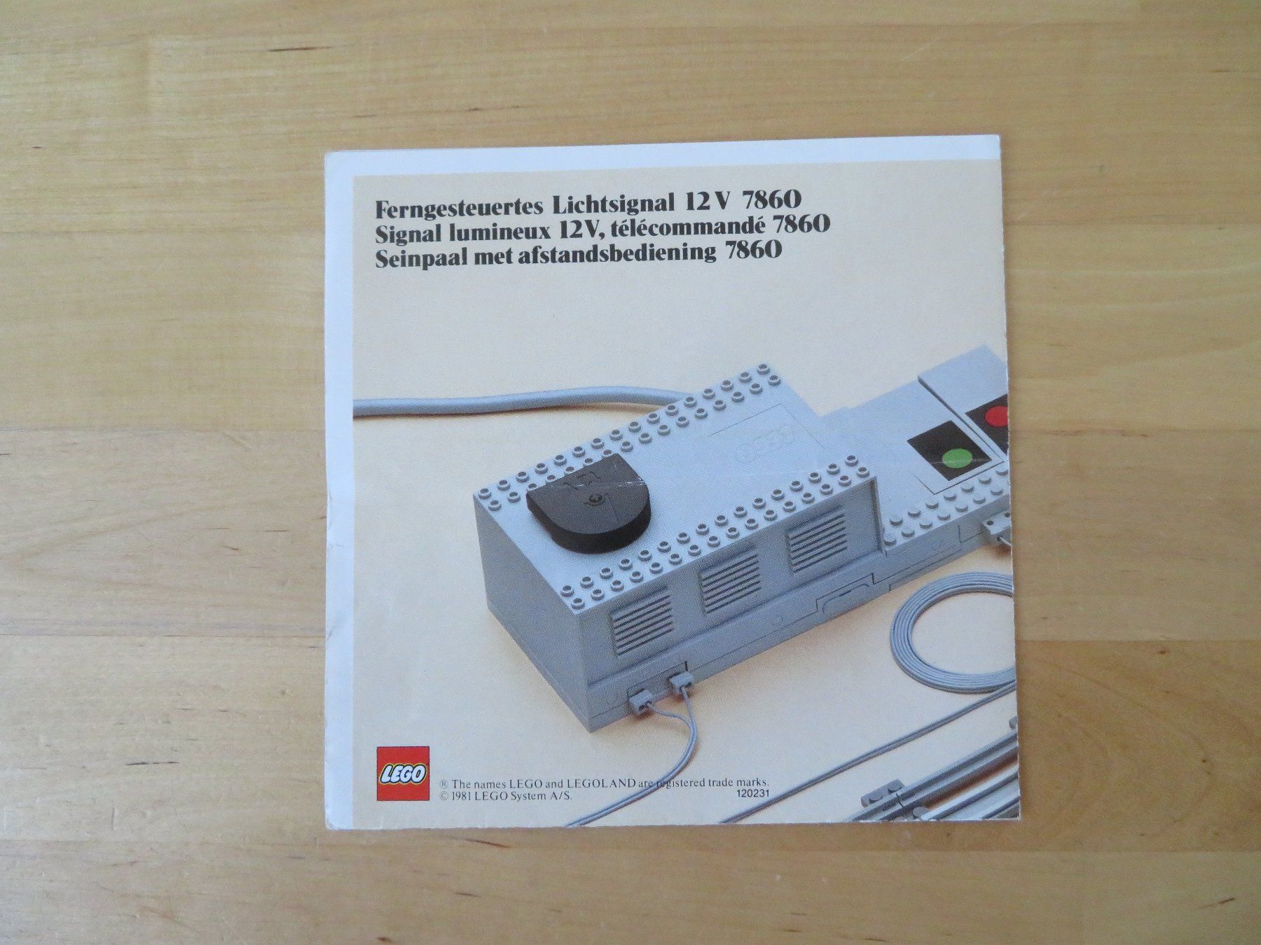 Lego Giocattoli: LEGO 12 Volt Bahn Prospekt – Usato da Zürich venduto da piroma 3