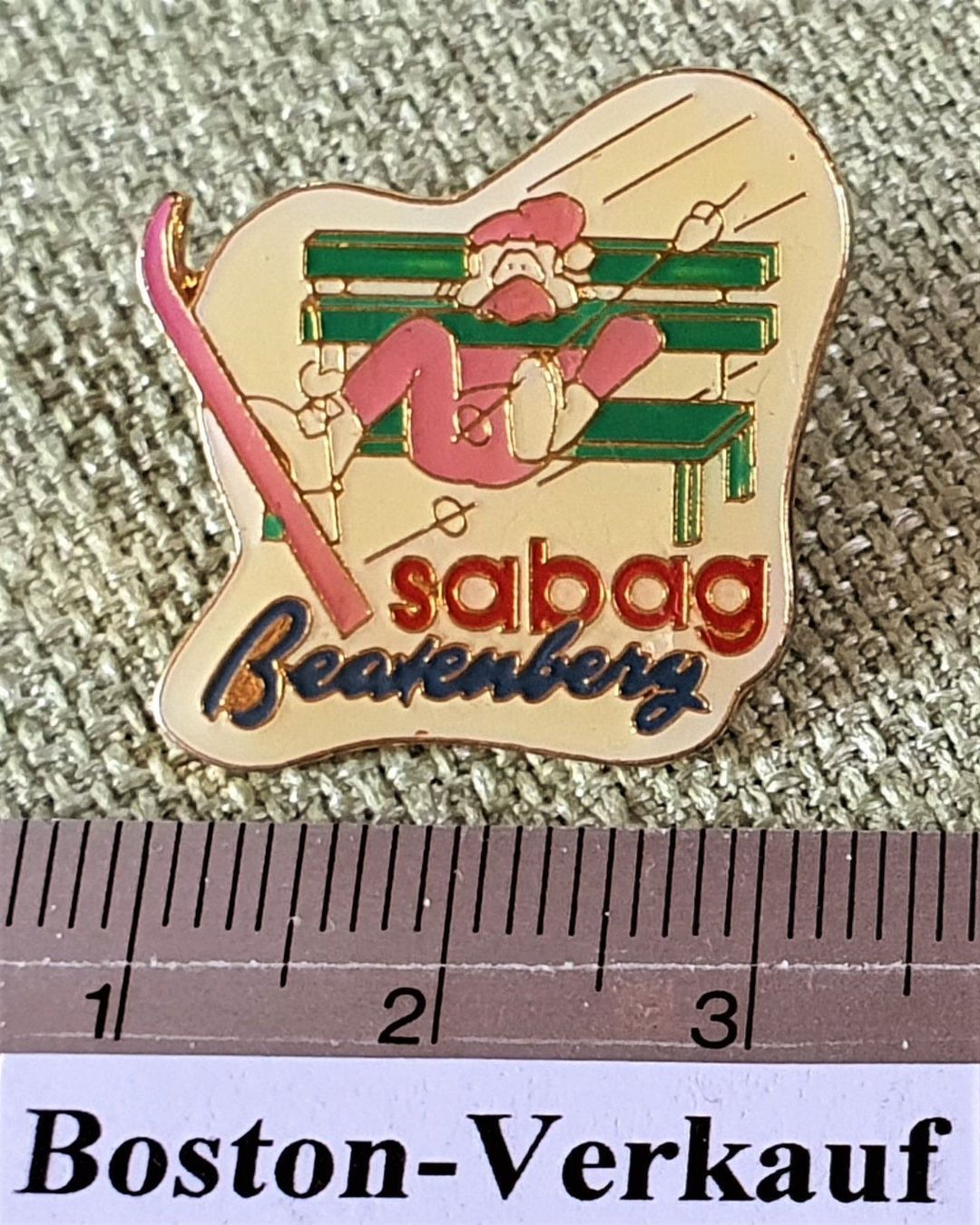 Placchette & Badge: B895 - Pin Beatenberg Sabag Sitz Bank – Usato da Reinach BL venduto da Boston-Verkauf 2