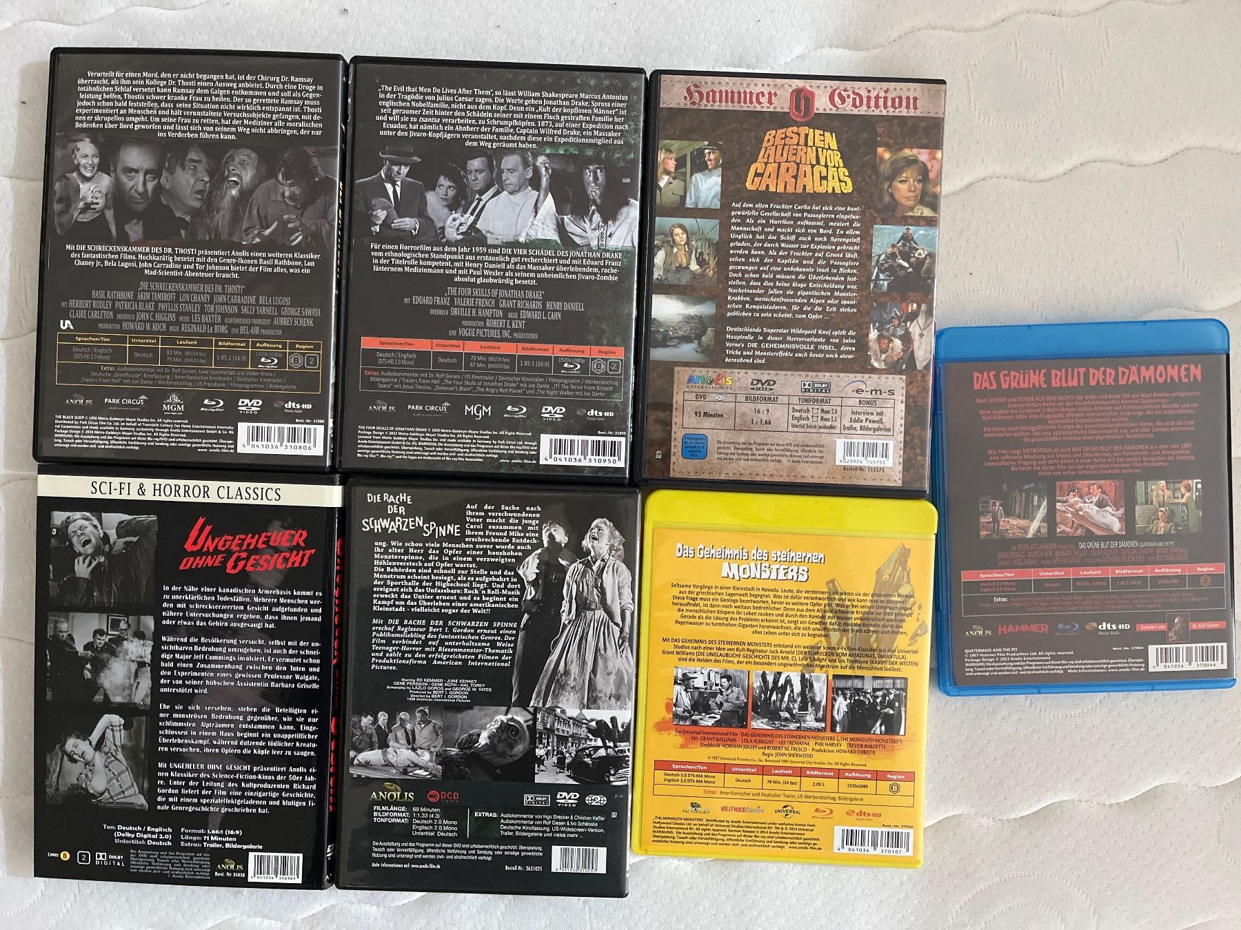 Tutti i DVDs: 7 X Anolis – Usato da Basel venduto da patku79 1