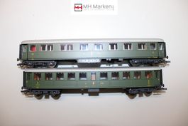 Roco 44298 + 44240 SBB CFF FFS Personenzugwagen DC H0 m. OVP