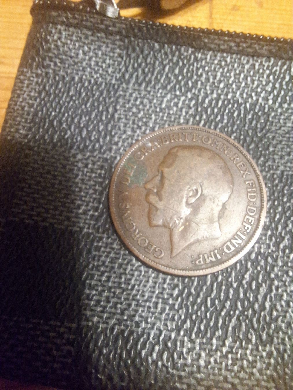 pièce britannique d #39 une valeur d #39 un penny datant de 1917 (D #39 occasion) à