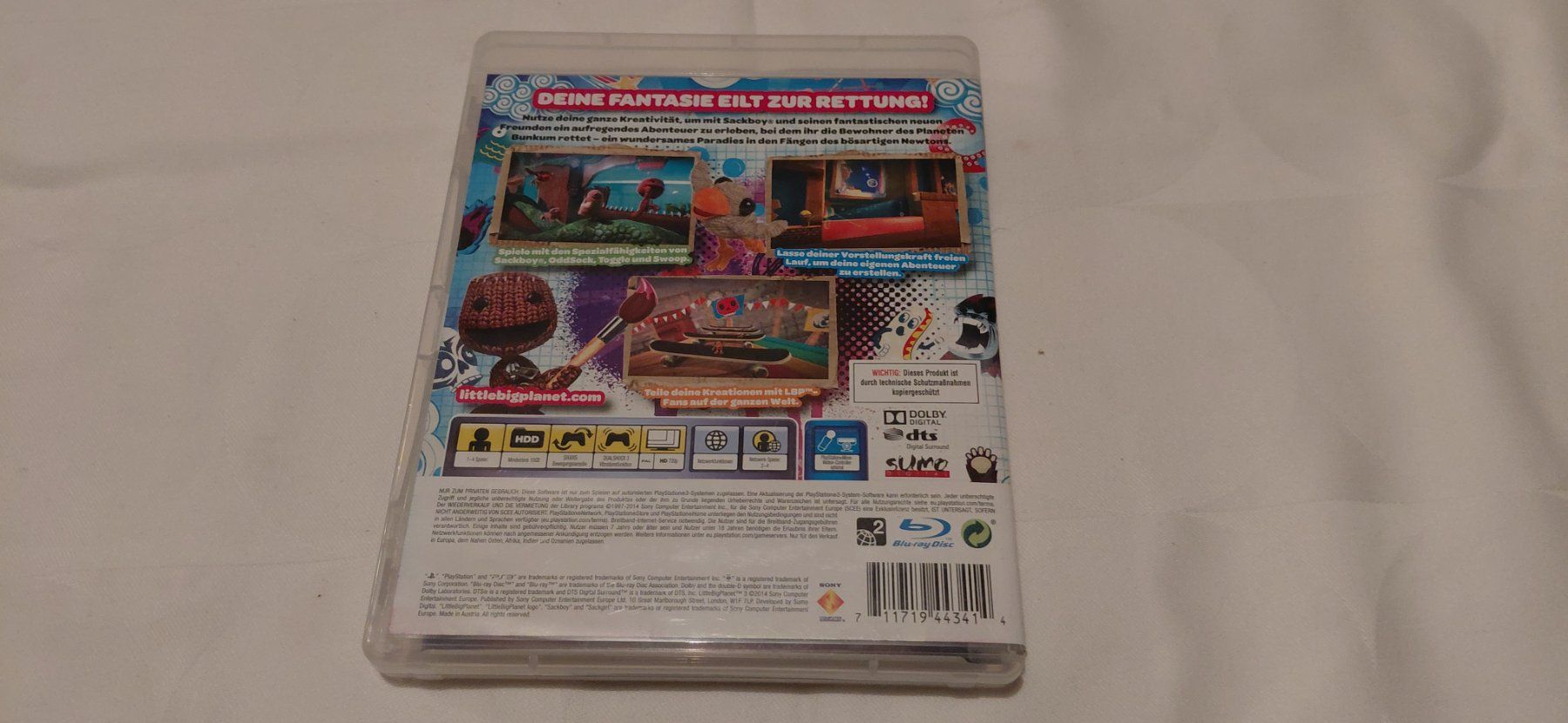 Jeux: Little Big Planet 3 PS3 – D'occasion à Gretzenbach par Uli1980 2