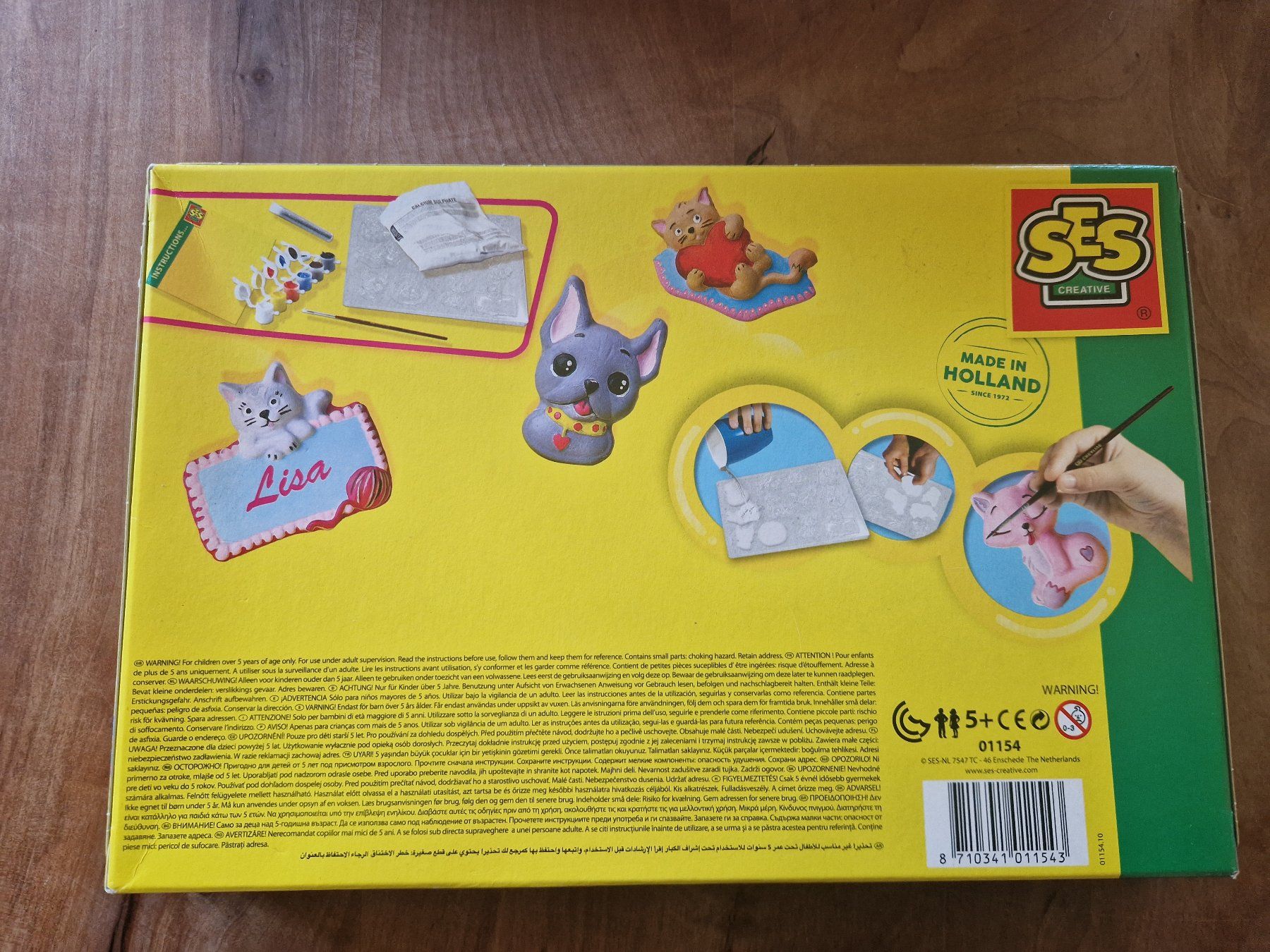 Kit bricolage: !!! NEU !!! Giessen & Malen Katzen - Bastelset – Nuovo (secondo la descrizione) da Giswil venduto da monimaus08 1