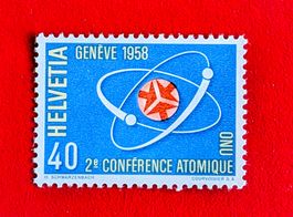 ATOMKONFERENZ GENF GENEVE 338 1958** POSTFRISCH