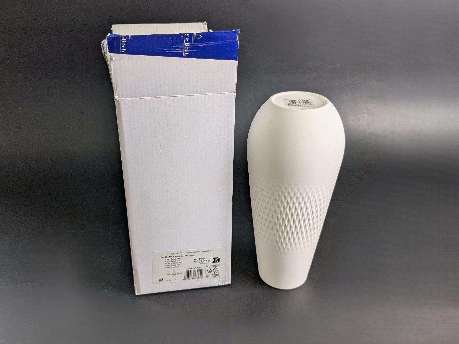 Villeroy & Boch Vasi & Recipienti: VILLEROY & BOCH Vase Collier blanc – Nuovo (secondo la descrizione) da Dintikon venduto da Restwert_Dintikon 4