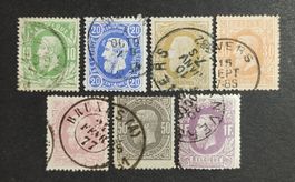 Belgien 1869-75, Leopold II, LoT gestempelt
