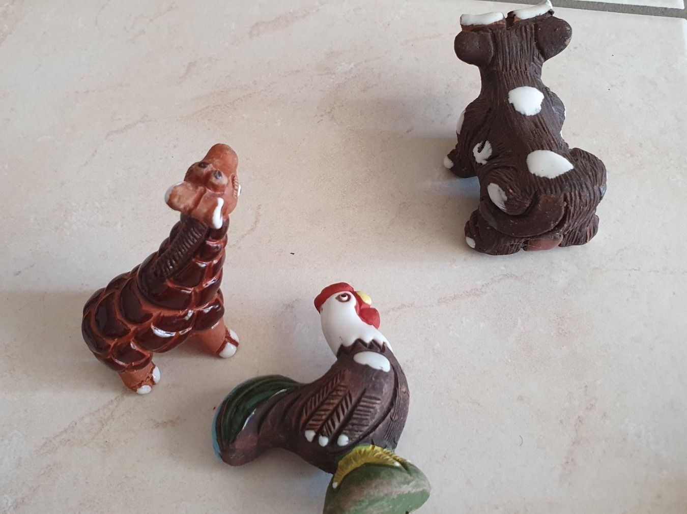 Figuren: 8 Tiere Figuren aus Ton – Gebraucht aus Winterthur von Ywan1 3