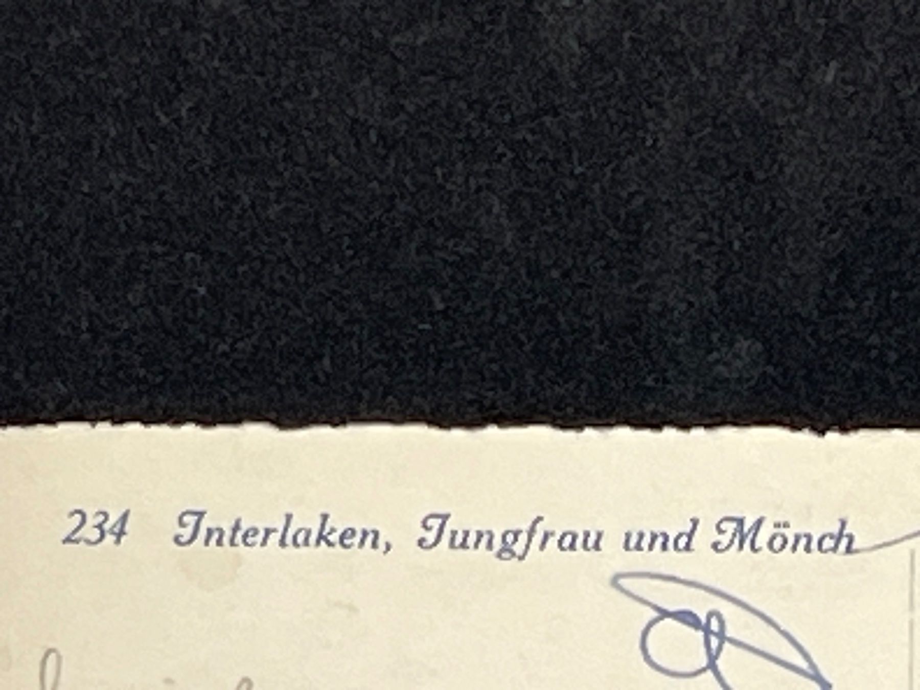 Ansichtskarten: Interlaken, Jungfrau und Mönch – Gebraucht aus Widnau von Brusi9 2