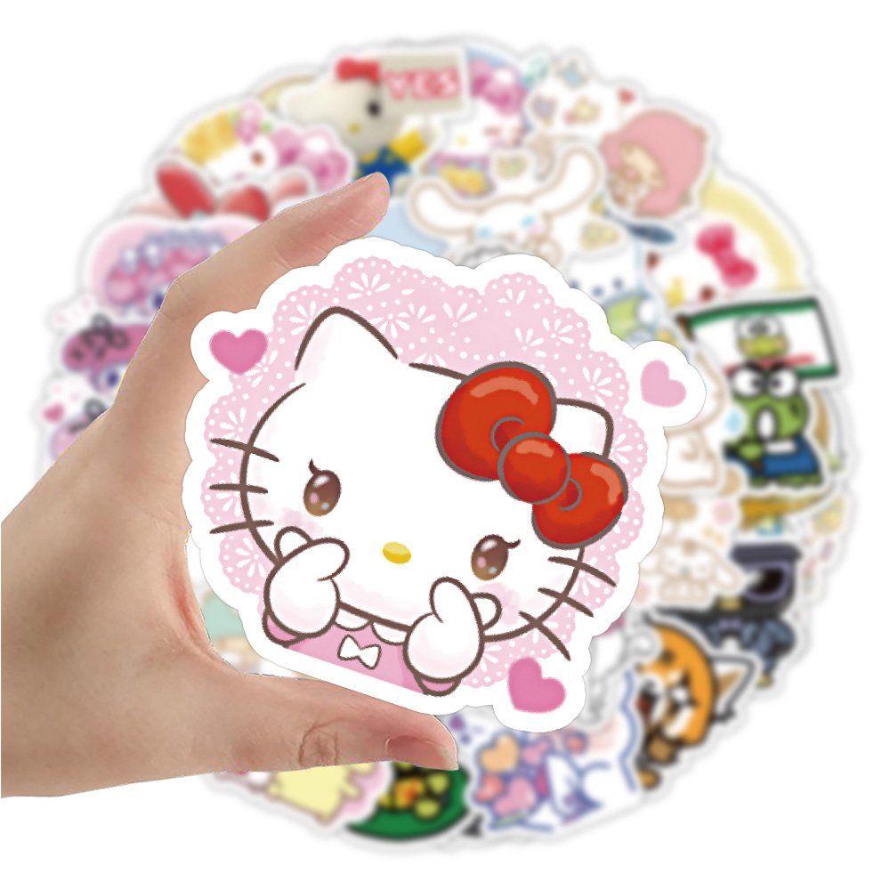 Sticker: 50 stk. Aufkleber Cartoon mix – Nuovo e nell'imballaggio originale da Uerkheim venduto da Kaufoption 2
