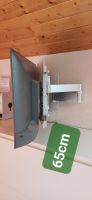 Télévision avec suport mural+ mit Kasten WIFI für F-Bedinung