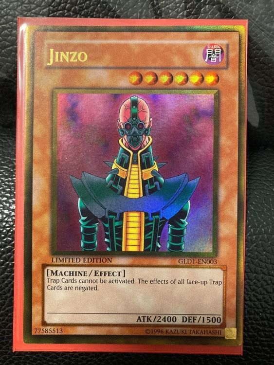 Yu-Gi-Oh! Jinzo GLD1-EN003 (Neu (gemäss Beschreibung)) in St ...