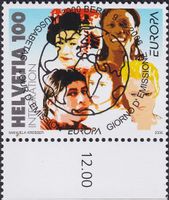 2006, Nr.1197 "Europa" mit Ersttags-Voll-Stempel + TAB.