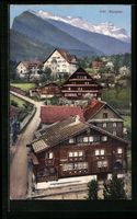 Bürglen, Strassenpartie mit Gasthaus Ad
