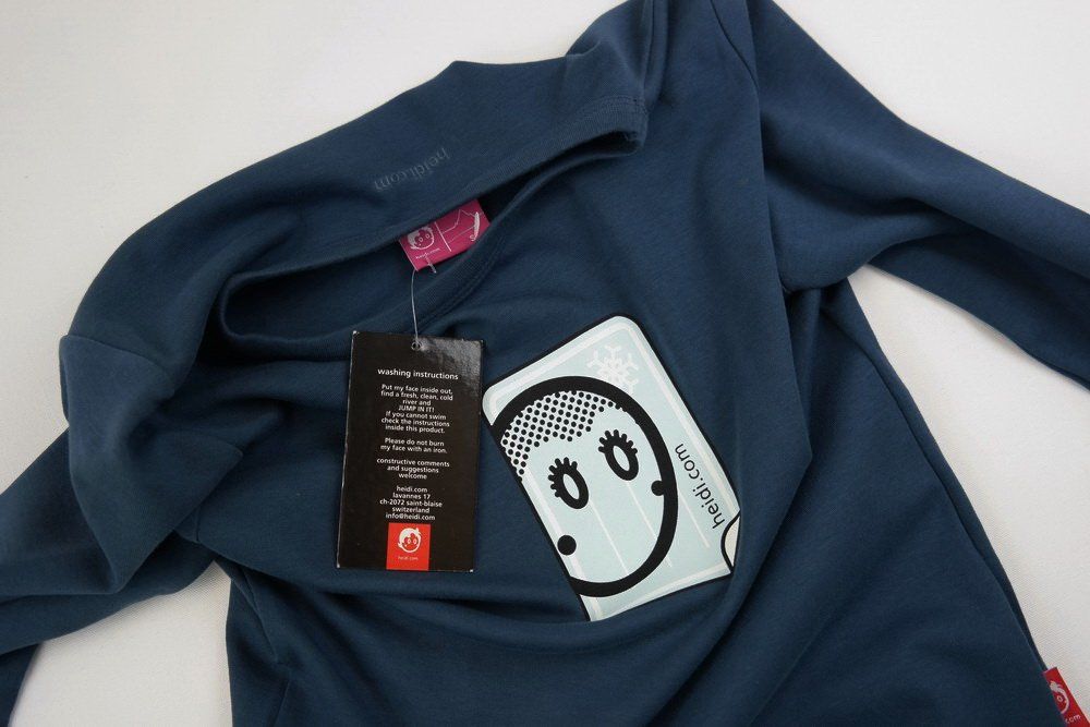 Pullover & Sweatshirts: Heidi Damen Pullover /Made in Turkey/petrolblau/Gr.S/ NEU – Neu und originalverpackt aus Wohlenschwil von ABC-Vintage 2