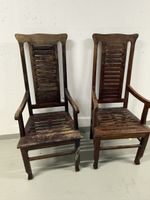 2 Holzstühle, Vintage Look, Shabby Chic Stil, günstig!