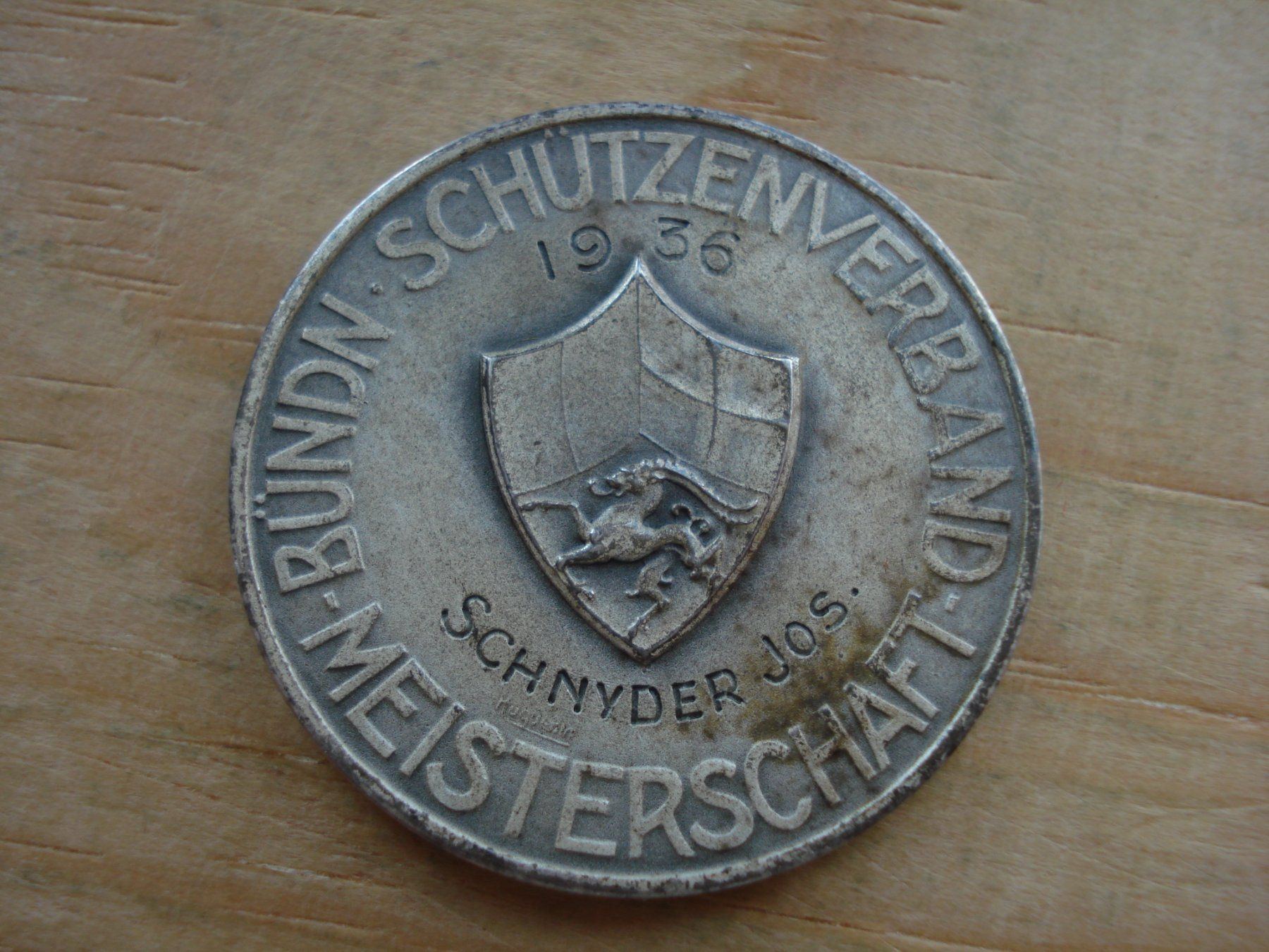 Medaglie: (H2) Swiss shooting Grisons 1936 850a – Usato da Erlach venduto da Net-Coins 2