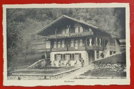 Goldswyl - Haus mit Bewohner