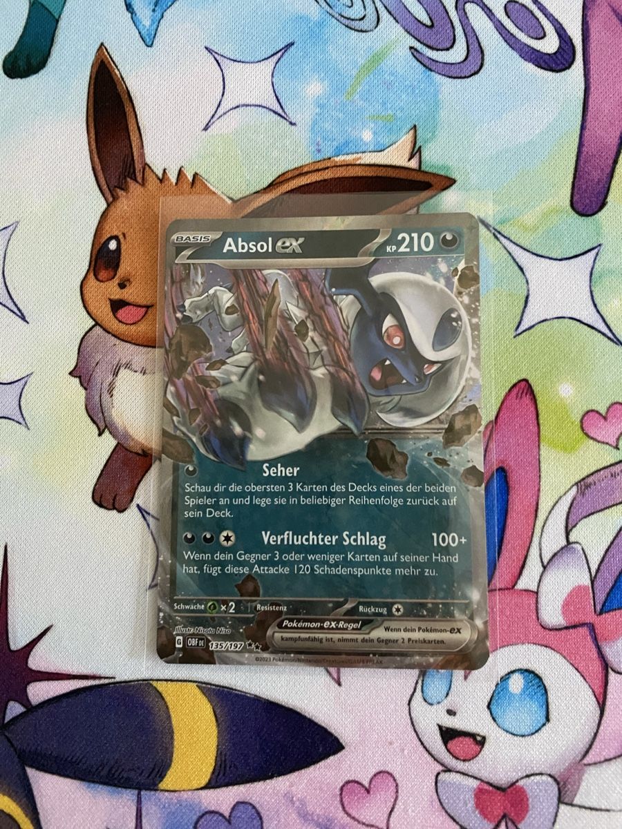 Pokémon Carte collezionabili: Pokemon Absol ex 135/197 OBF – Usato da Grindelwald venduto da TSG-G-Town