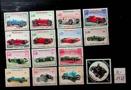 MONACO  SÉRIE NEUVE 1967. COTE  13.00 EUROS/T94