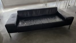Klassisches Ledersofa