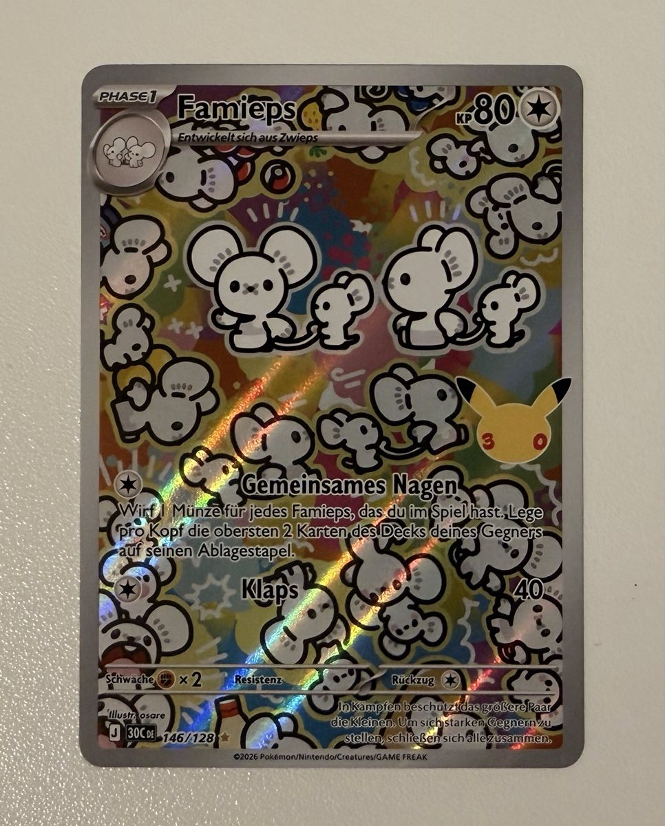 Pokémon Carte collezionabili: Famieps #146 – Nuovo (secondo la descrizione) da Au SG venduto da Bego1