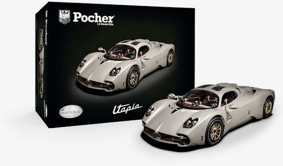 Pocher Modellini d'auto: PAGANI UTOPIA 1:8 GROSSMODELL VON POCHER – Nuovo e nell'imballaggio originale da Erlenbach i. S. venduto da MB-Next-Level