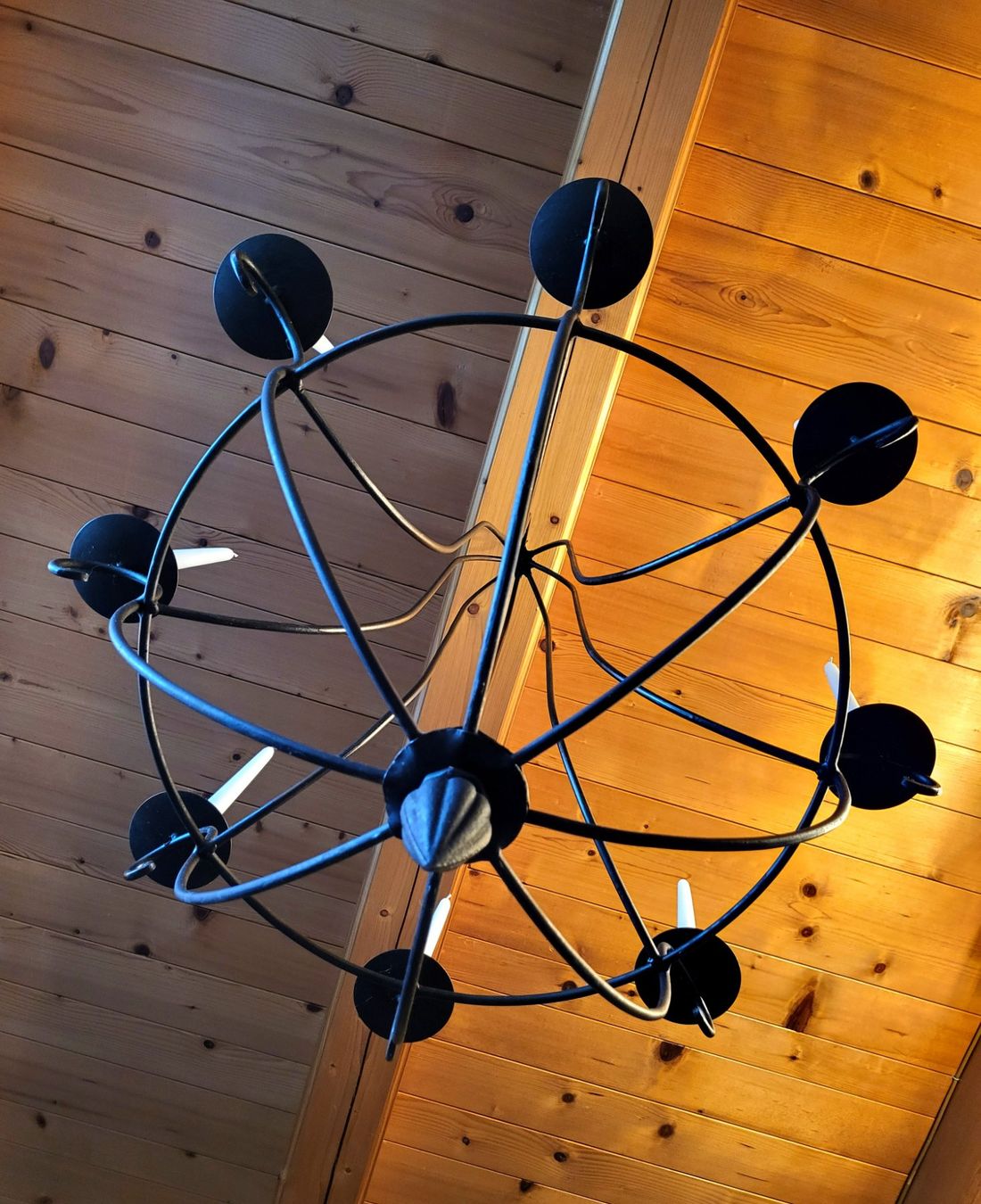 Pfister Kronleuchter & Deckenlampen: Antiker Kerzenleuchter 114 cm – Neu (gemäss Beschreibung) aus Schafhausen im Emmental von Herzrose 1