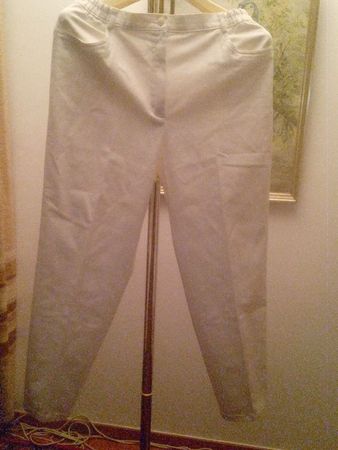 Klassische weisse Hose Marke GS (Goldener Schnitt)