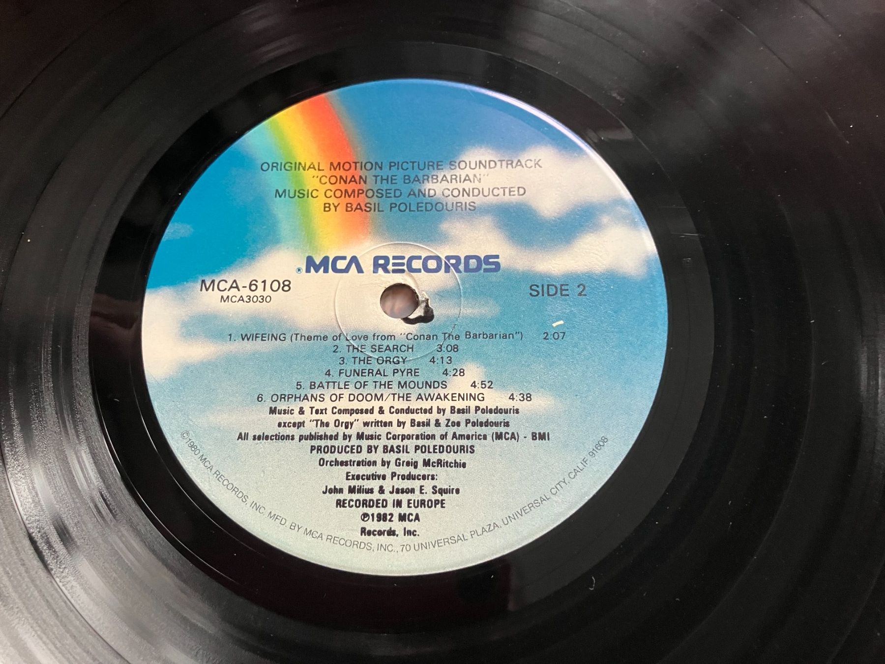 Dischi in vinile: Basil Poledouris – Usato da Aarwangen venduto da Jukebox3 8