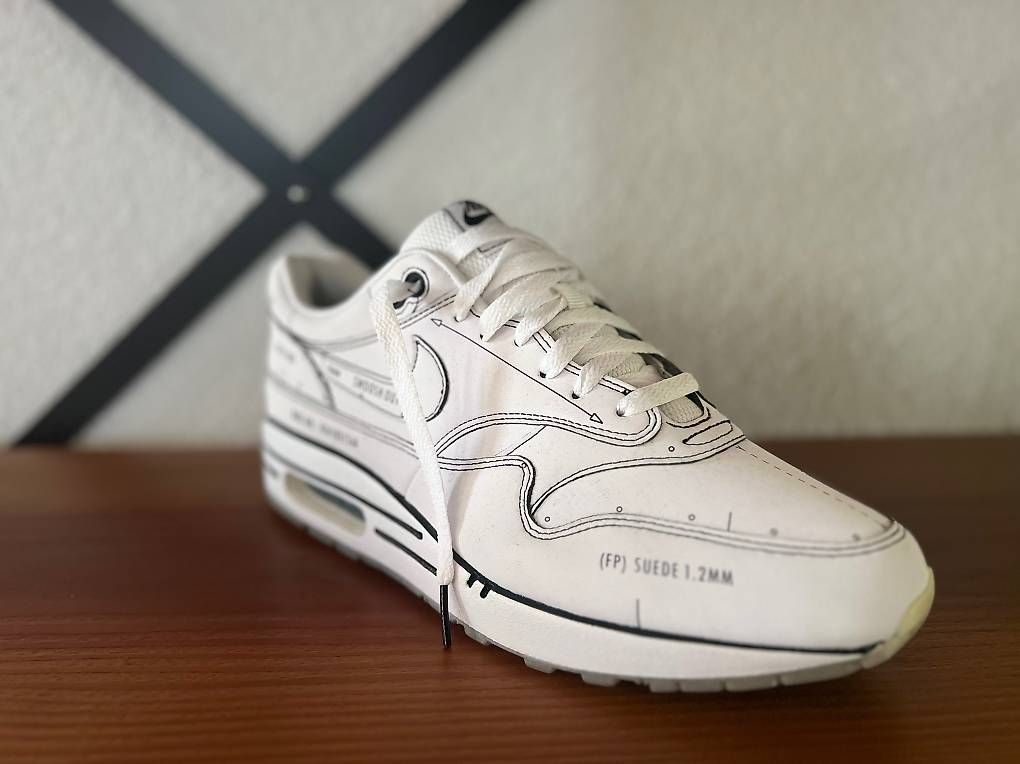 Scarpe da uomo: Nike Air Max 1 Tinker Schematic – Usato da Dagmersellen venduto da tabula_rasa 1
