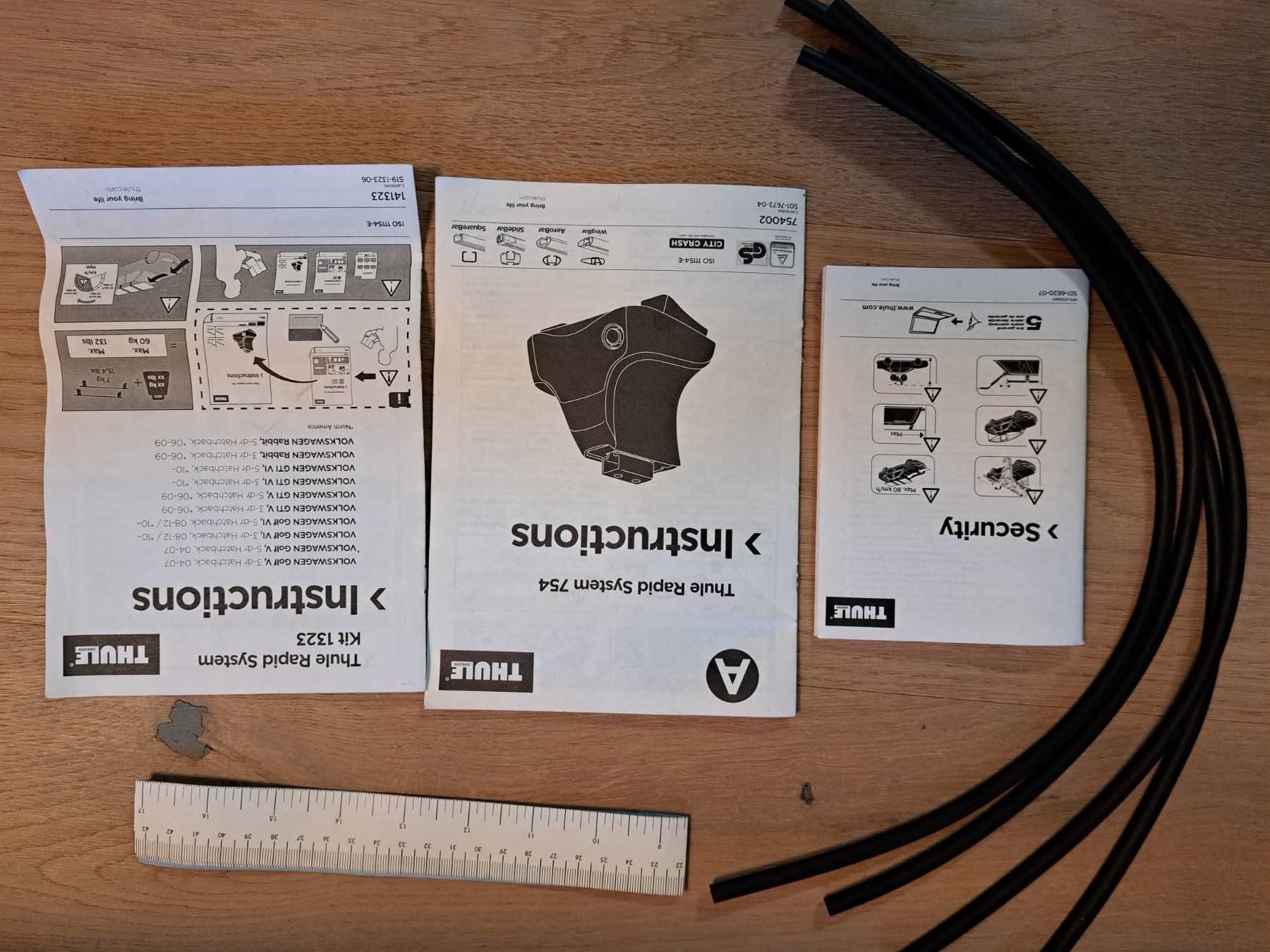 Thule Portapacchi: Thule Rapid System 754 Dachträger – Usato da Widen venduto da adrian1978 2