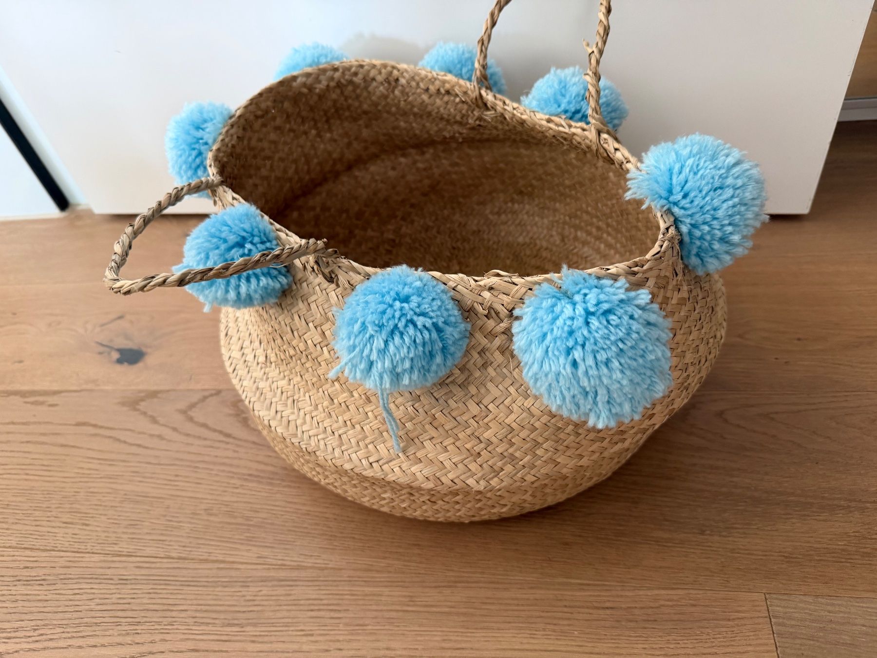 Altro per la casa: Korb mit blauen Ponpons, Cam Cam – Usato da Küsnacht ZH venduto da ToddyGinger