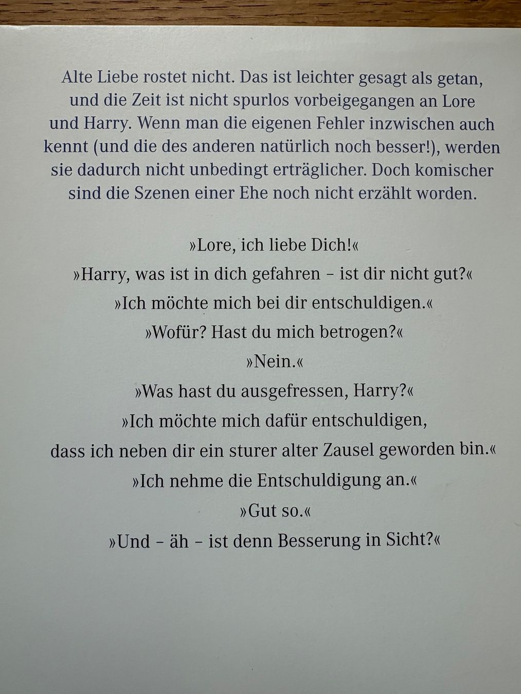 Libri: Heidenreich/Schroeder: Alte Liebe – Usato da Seengen venduto da Andalusia 1