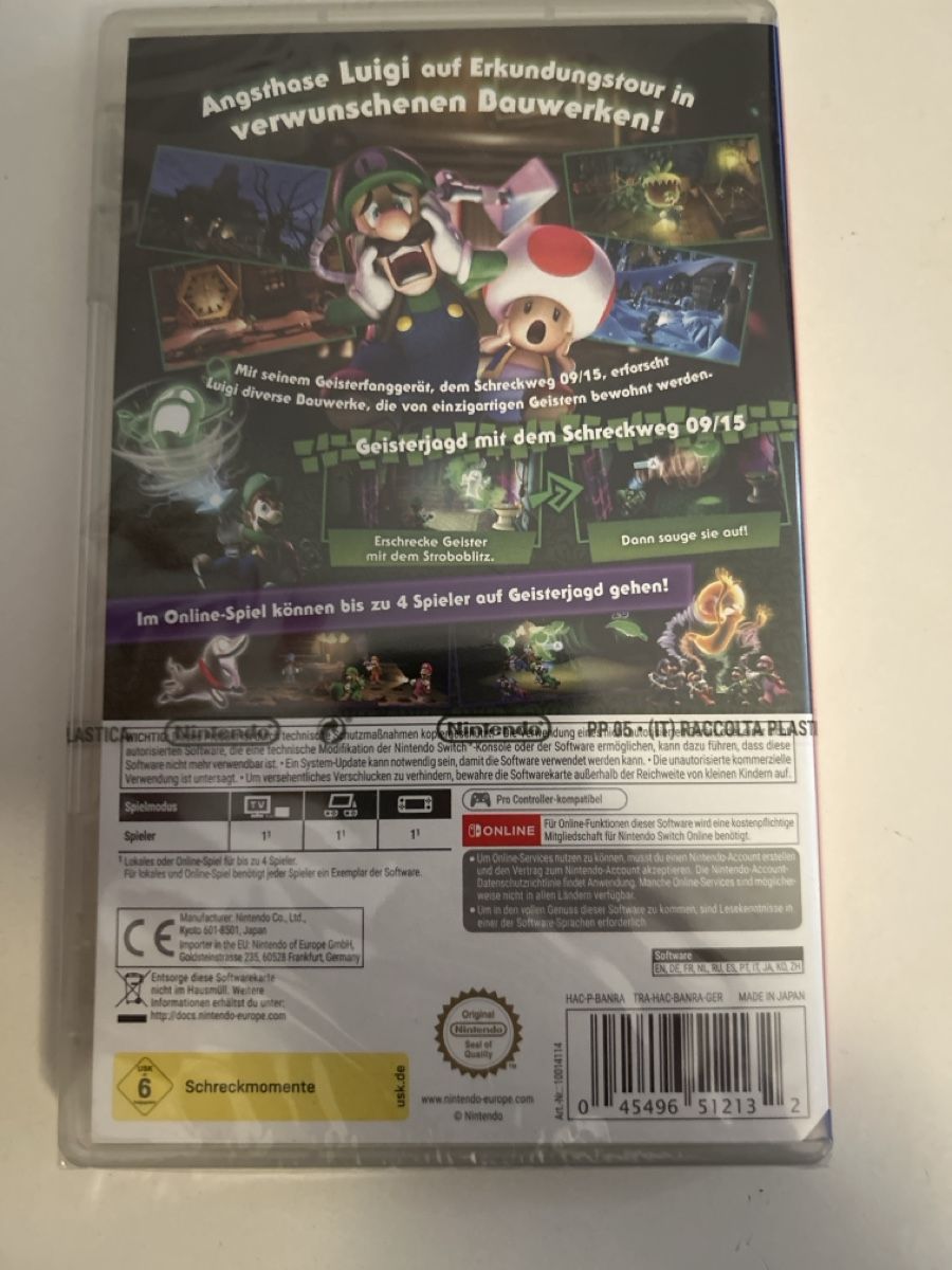 Giochi: Luigis Mansion 2 Switch Fabrikneu – Nuovo e nell'imballaggio originale da St. Gallen venduto da len_tmv5 1