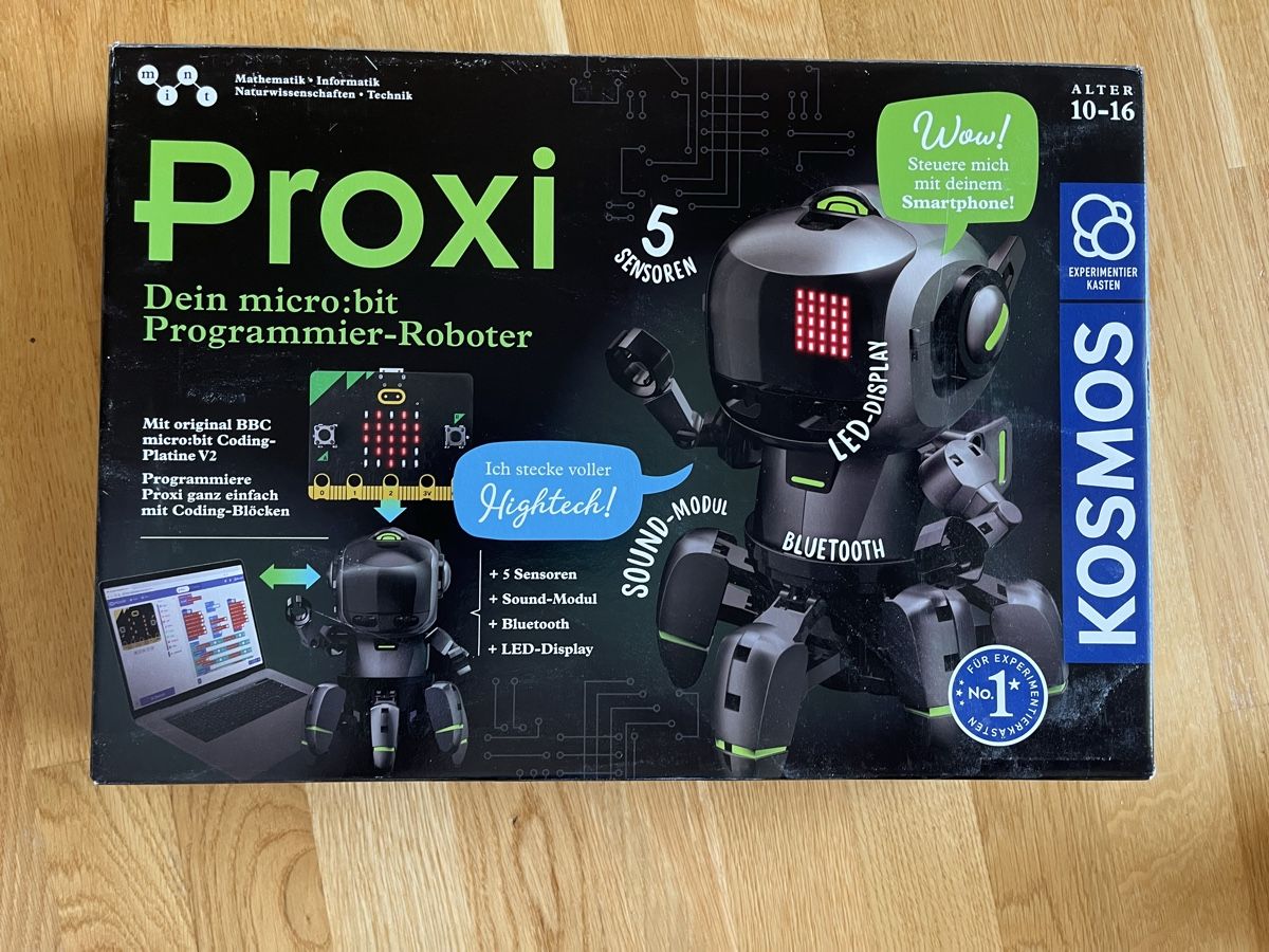 Kit di costruzioni: KOSMOS Proxi micro:bit Roboter – Usato da Turbenthal venduto da Pepi52