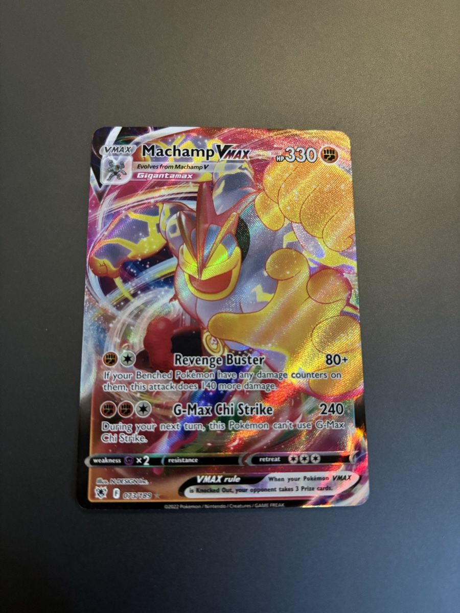 Pokémon Sammelbilder & Trading cards: Machamp VMAX - Pokémon, Ottime Condizioni – Neu (gemäss Beschreibung) aus Bellinzona von TheCarden 2