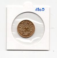 (234) Schweiz, 20 Franken 1905,  Vreneli, top stgl, Super