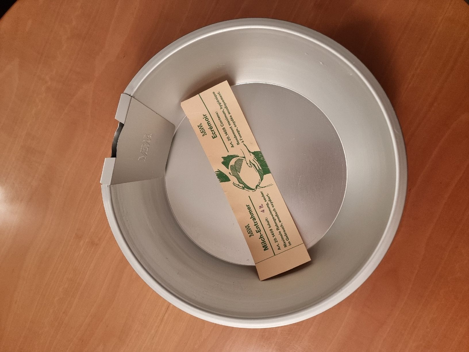Ciotole: Milch-Entrahmer Becken – Nuovo e nell'imballaggio originale da Uetendorf venduto da .Eidgenosse.