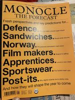Monocle Magazin The Forecast Ausgabe 15 2025