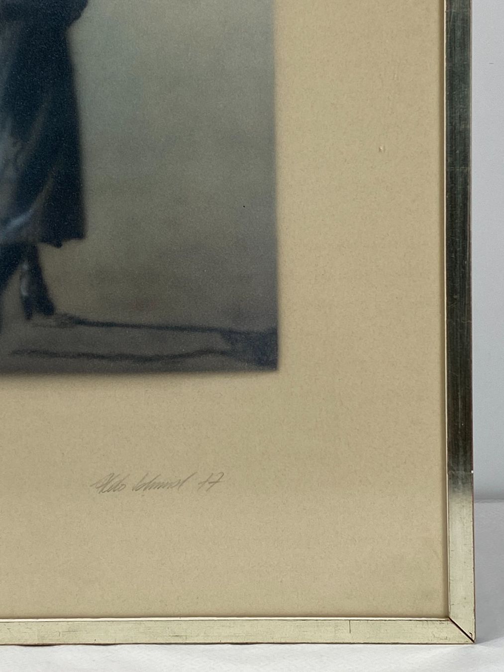 Poster & Bilder: Udo Schmid Bild Mischtechnik gerahmt handsigniert 1977 Kunst – Gebraucht aus Volketswil von Artivo 5