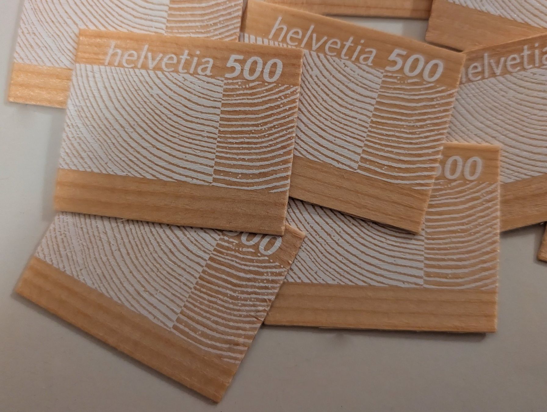 Alle Briefmarken: 100 Stück Briefmarken Rohstoff Schweizer Holz, postfrisch – Neu (gemäss Beschreibung) aus Baar von Dius 1
