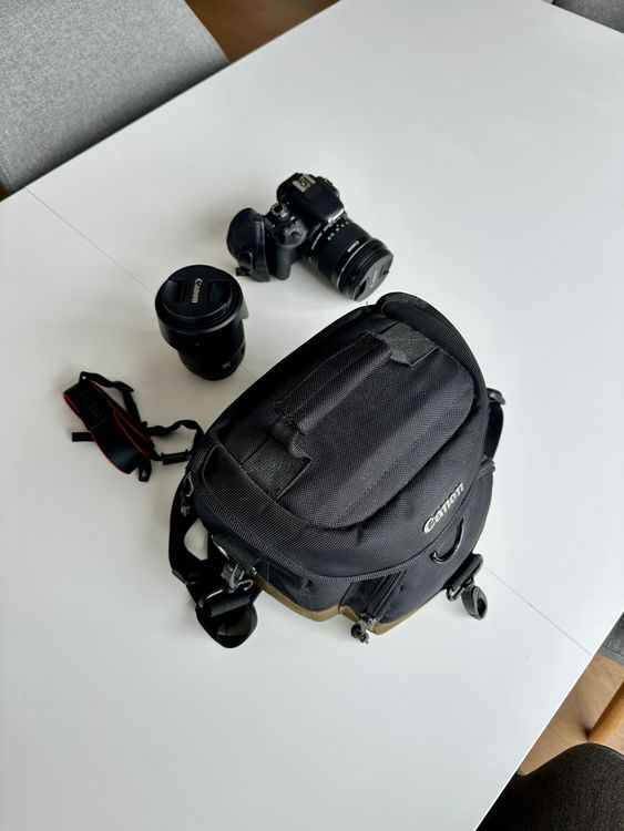 Canon Appareil photo: Canon EOS D100 Spiegelreflex-Kamera inkl. Objektive & Tasche – D'occasion à Schöftland par heycheck 3