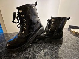 Schwarze Mädchen Schuhe Gr. 36