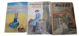 Johanna Spyri - 3 antike Bücher