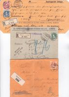 Lot Stehende Helvetia, 27 Belege