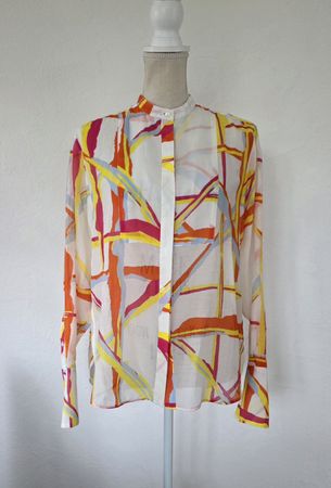 Sehr coole feine Bluse von "DAWID TOMASZEWSKI" Gr. 36