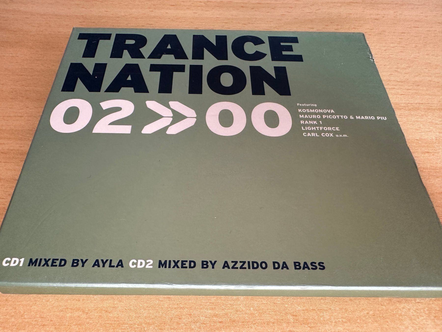 CD: Various – Trance Nation 02 >> 00 - 2 CD – Usato da Rikon im Tösstal venduto da Alpenmutz