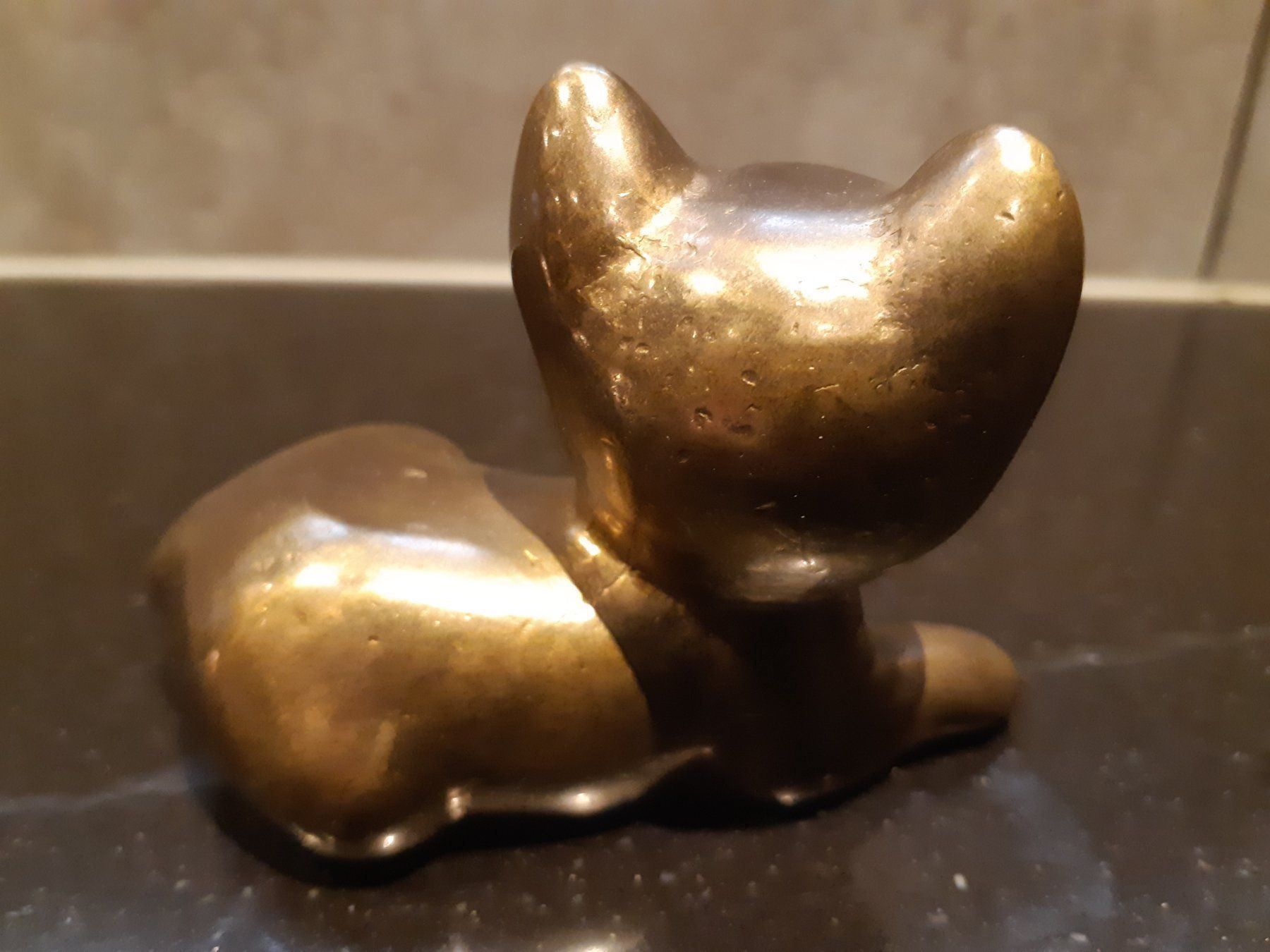 Sculptures & Statues: Katze Messing – D'occasion à Grindelwald par carro5 2
